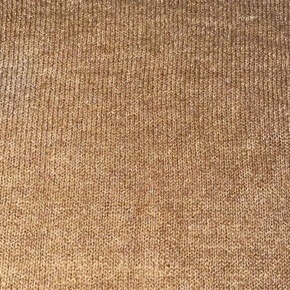Gap Womens Sparkle Tan V Neck Knit Sweater - Picture 7 of 7